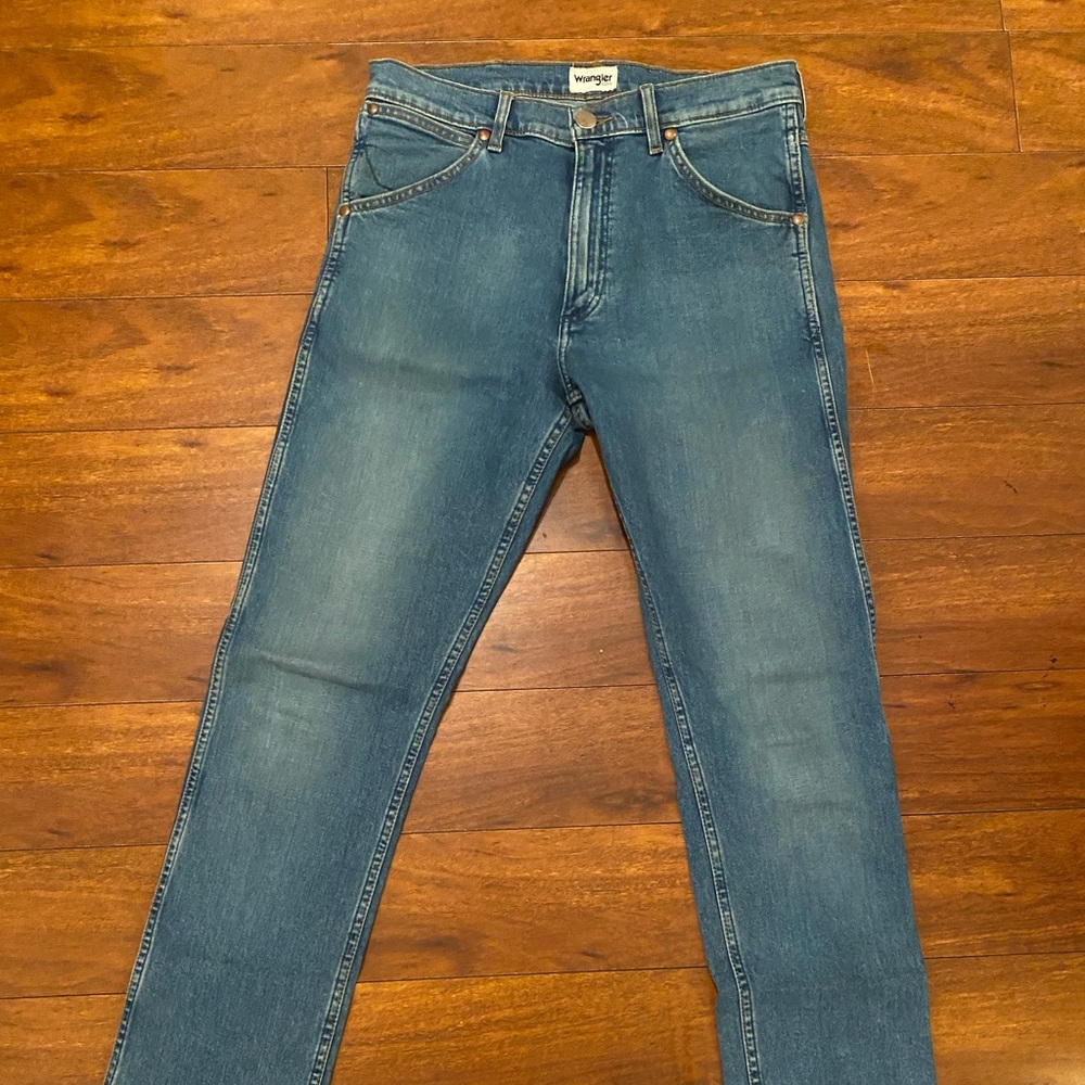 Men’s Wranglers 11MWZ Vintage Icon, Faded Blue